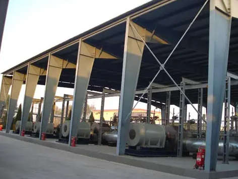 中油一建承建中石油输油泵站设备基础项目